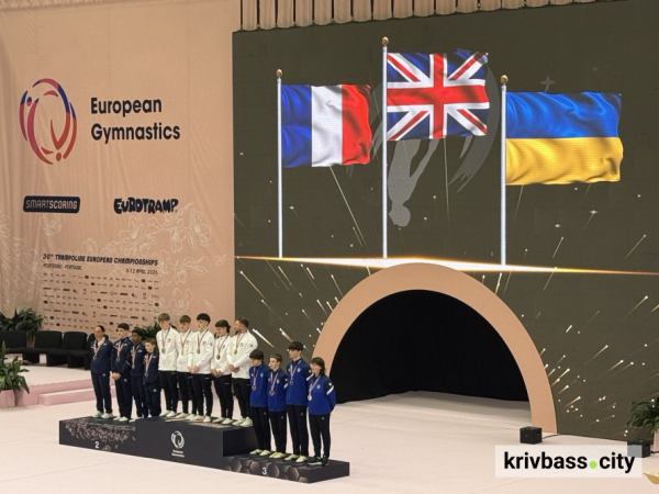 Успіх на міжнародній арені: серед призерів на чемпіонаті Європи зі стрибків на батуті — спортсмен із Кривого Рогу