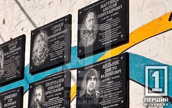 Увічнили пам'ять про їх самовідданість: у Кривому Розі відкрили меморіальні дошки захисникам Анатолію Мартинову та Дмитрові Мельнику