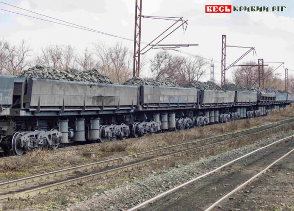 Електрифікували ділянку залізничних шляхів на ПівнГЗК в Кривому Розі