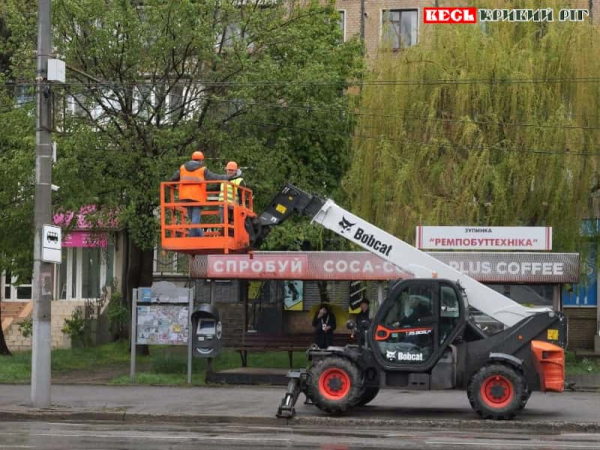 Інформаційне табло встановлюється на зупинці &laquo;Ремпобуттехніка&raquo; в Кривому Розі