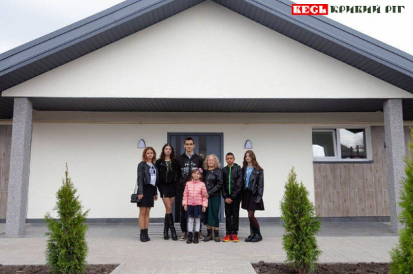 Будинок від фонду Зеленської для родини Кривонос в Кривому Розі