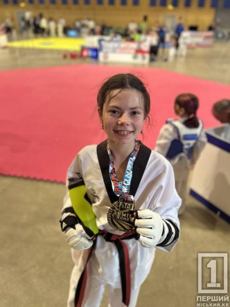Золото з Італії: спортсменка з Кривого Рогу Ванесса Черната перемогла на чемпіонаті з тхеквондо