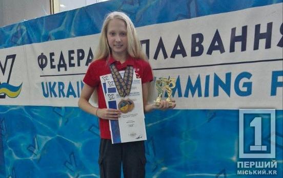 12-річна плавчиня Софія Куликівська виконала норматив майстра спорту України