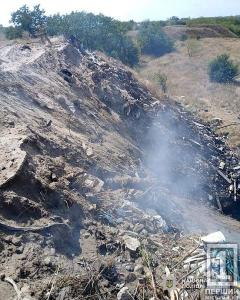 Дві доби вогню та токсичний дим: на Дніпропетровщині підозрюють посадовця у службовій недбалості