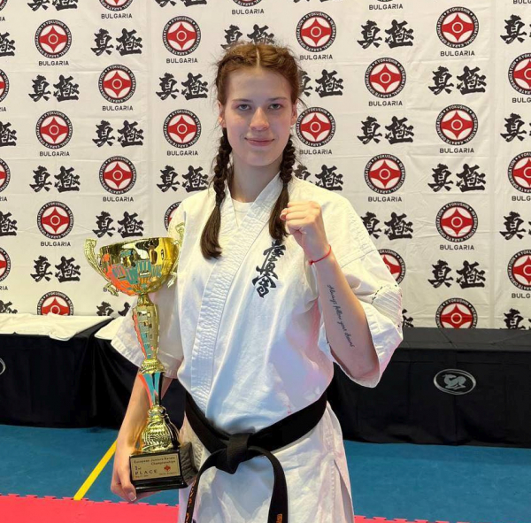 Криворізька каратистка Анастасія Федорчук здобула титул чемпіонки Європи: подробиці