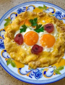 Кулінарний блог А. Паукової: Яєчня по-новому