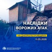 На Дніпропетровщині четверо людей дістали поранень внаслідок атаки російських БпЛА