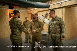 Нагороди для нацгвардійців: у Кривому Розі відзначили військових 21-ї бригади
