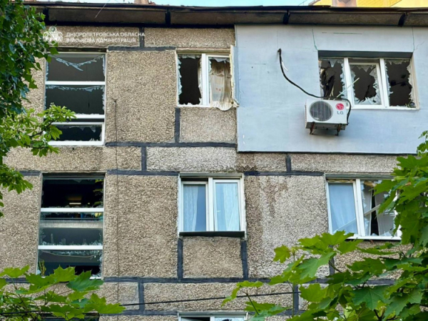 Наслідки російських обстрілів Дніпропетровщини - фото пресслужби Дніпропетровської ОВА