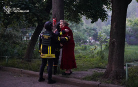 У Черкасах через атаку російського дрона постраждали 11 людей, серед них — діти