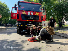У Павлоград внаслідок удару російського безпілотника постраждали щонайменше 10 людей