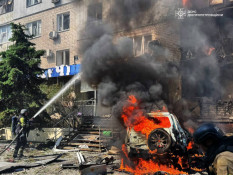 У Павлоград внаслідок удару російського безпілотника постраждали щонайменше 10 людей