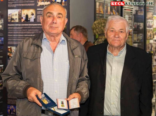Медаль в пам&rsquo;ять Анатолія Пожидаєва отримав Микола Грибок в Кривому Розі