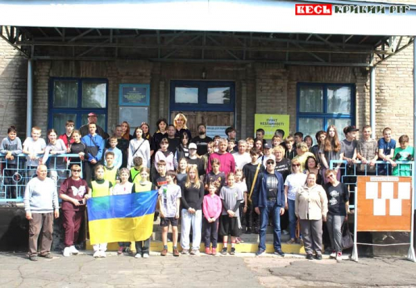 Учасники міських змагань Патріот в Кривому Розі