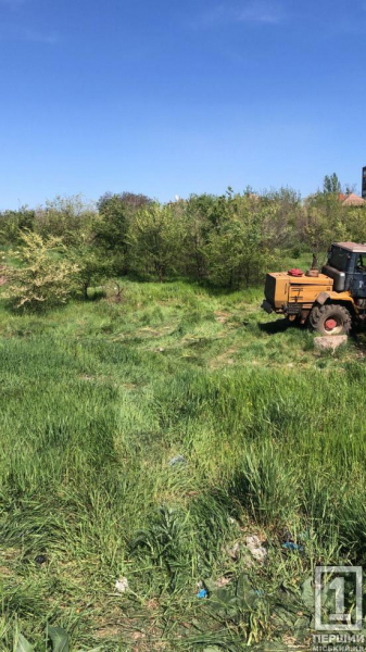 Замість зеленого краєвиду були купи непотребу: у Кривому Розі ліквідували кілька стихійних сміттєзвалищ