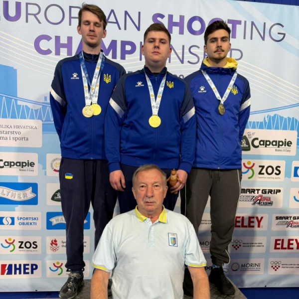Максим Гімон став чемпіоном Європи зі стрільби - фото виконкому Тернівської райради