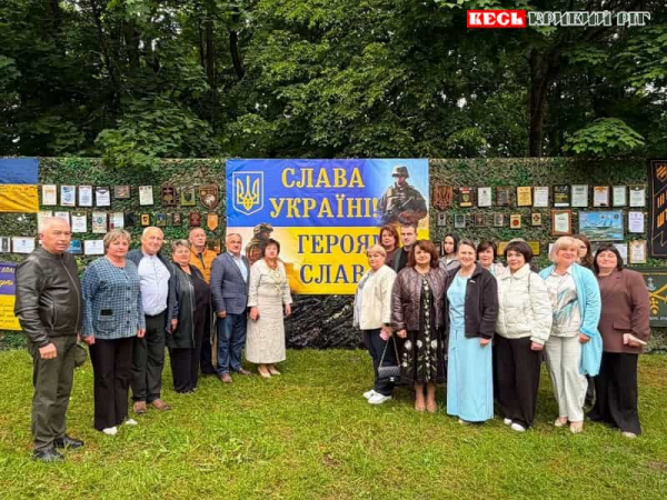 Ушомирську громаду вітала з ювілеєм делегація Новопільської громади Криворізького р-ну