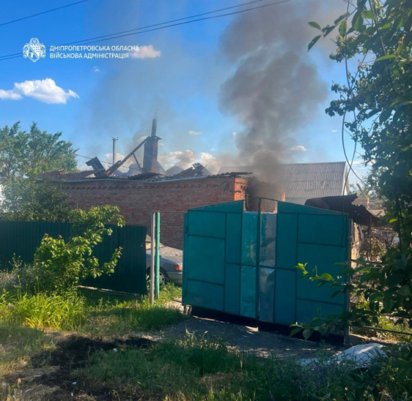 Наслідки російських обстрілів Дніпропетровщини - фото пресслужби Дніпропетровської ОВА
