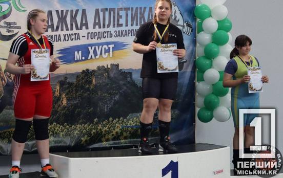 Юна Софія Давиденко посіла призове місце на Чемпіонаті України з важкої атлетики