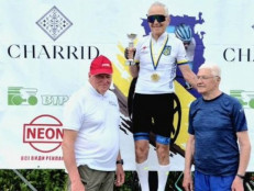 Криворіжець Юрій Скоробогатов виборов три медалі на чемпіонаті України з велоспорту серед ветеранів