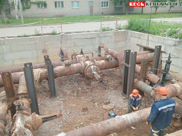 Підготовка до опалювального сезону на ділянці Криворізької теплоцентралі