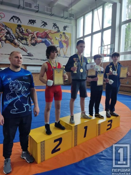 Криворізькі борці вибороли три медалі на обласних змаганнях з греко-римської боротьби
