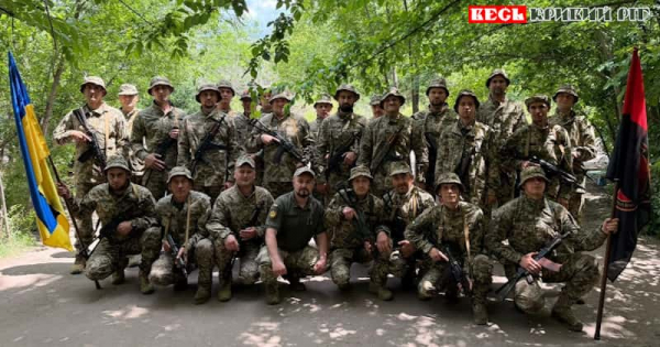 Сьомий курс новобранців криворізького полку АРЕЙ
