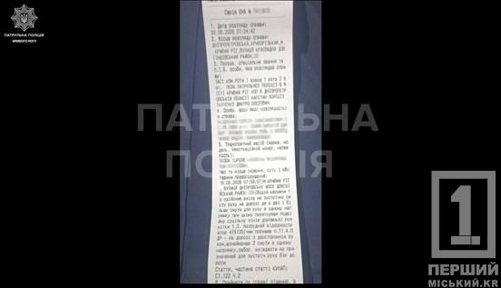 Об'їхав по зустрічній – отримав штраф: у Кривому Розі знайшли водія, який перетнув подвійну суцільну