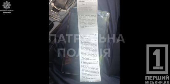 Подвійна суцільна не зупинила: у Кривому Розі оштрафували керманича за небезпечний маневр