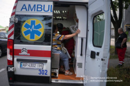 У Запоріжжі дрон влучив у маршрутку: двоє загиблих, є поранені