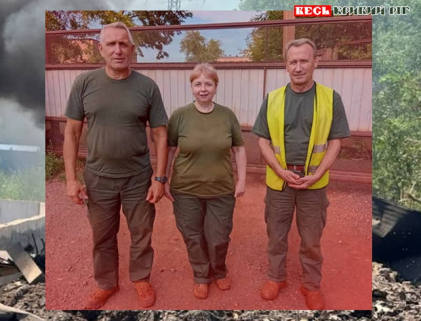 Охоронці Рудомайну допомагали постраждалим від ракетного удару в Кривому Розі