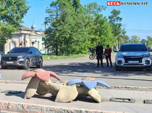 Центр села Вакулове Криворізького району