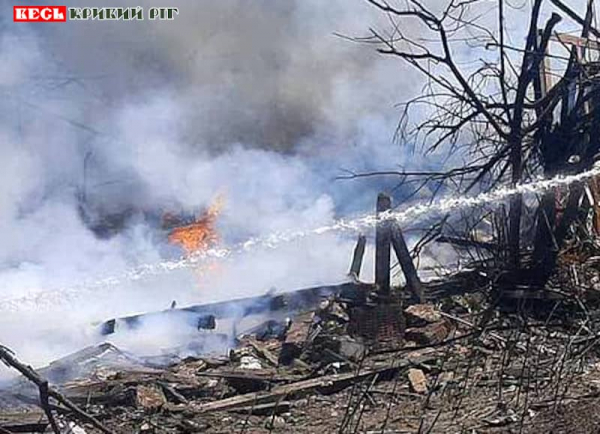 Ліквідація наслідків ворожого повітряного удару