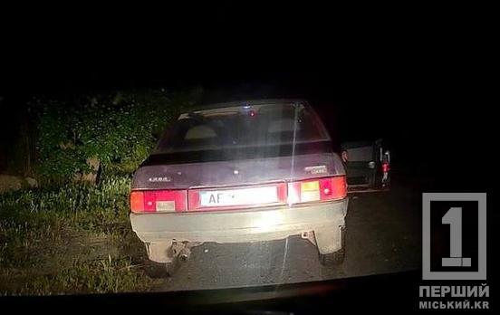 Випив після зупинки та мав при собі траву: у Кривому Розі патрульні спіймали порушника