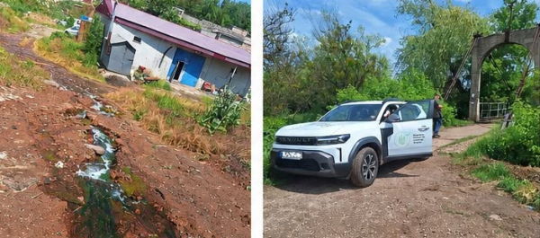 Витік шахтних вод у Кривому Розі: у Саксаганському районі зафіксували масштабне забруднення