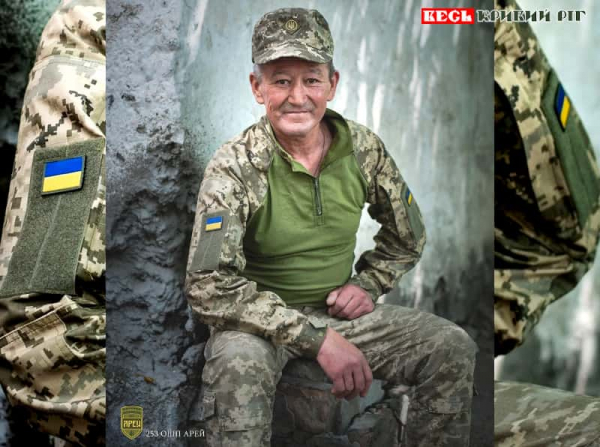 Новобранець &laquo;Батя&raquo; з криворізького штурмового полку АРЕЙ