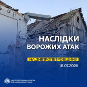 Дніпропетровщина: вночі ворог атакував чотири райони області