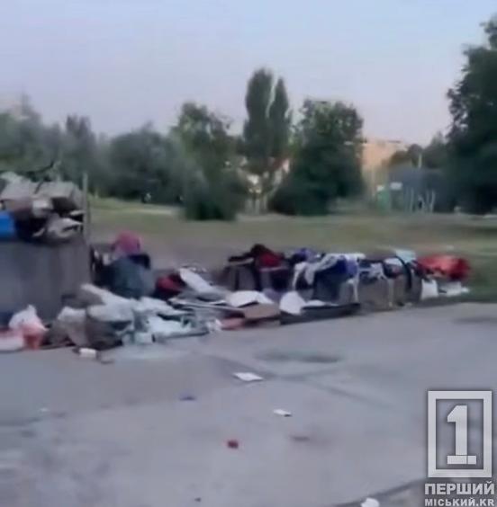 Меблі та відходи повз баки: у Кривому Розі утворюються стихійні звалища