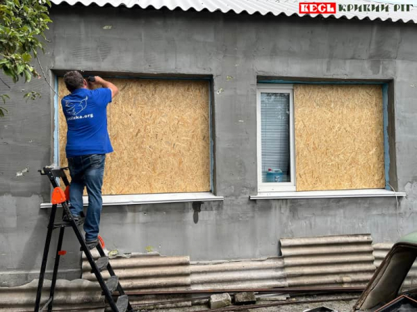 Мешканцям Михайлівки після обстрілу допомогла Проліска Кривий Ріг