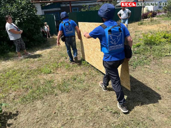 Постраждалим від обстрілів допомогу надають волонтери Проліска Кривий Ріг