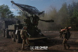 Протягом минулої доби на фронті зафіксовано 261 бойове зіткнення