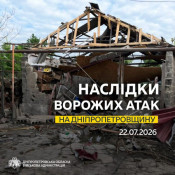 Семеро людей дістали поранень внаслідок російських обстрілів на Дніпропетровщині