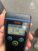 У Дніпрі п'яна водійка з 6-річною дитиною в авто намагалася втекти від патрульних