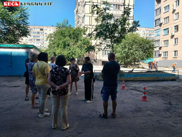 Незаконну клумбу демонтували в Інгулецькому районі Кривого Рогу
