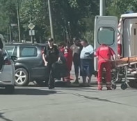 У Кривому Розі на ПівдГЗК сталась серйозна ДТП: зіткнулись два автомобілі