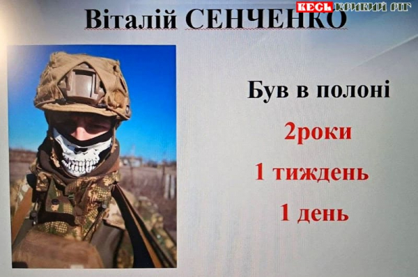Розповідь воїна, що повернувся з полону вислухали в Криворізькому будівельному коледжі
