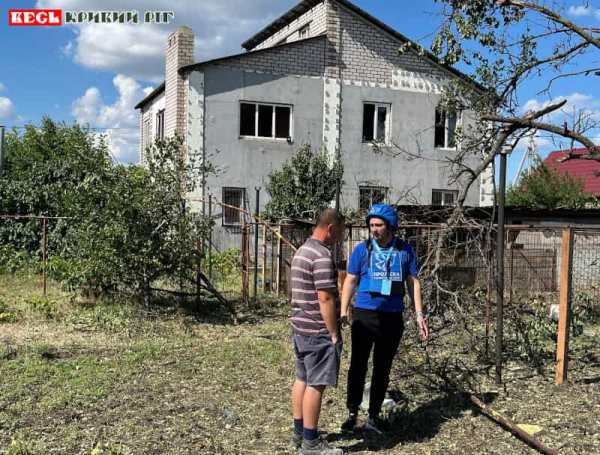 Допомогу постраждалим у Глеюватці надають волонтери Проліска Кривий Ріг