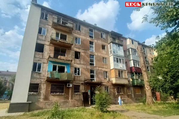 Вдруге ракетного удару зазнала хрущовка на вул. Героїв АТО в Кривому Розі