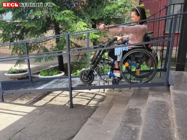 Пандус встановили в дитсадку в Кривому Розі за вказівки Департаменту освіти