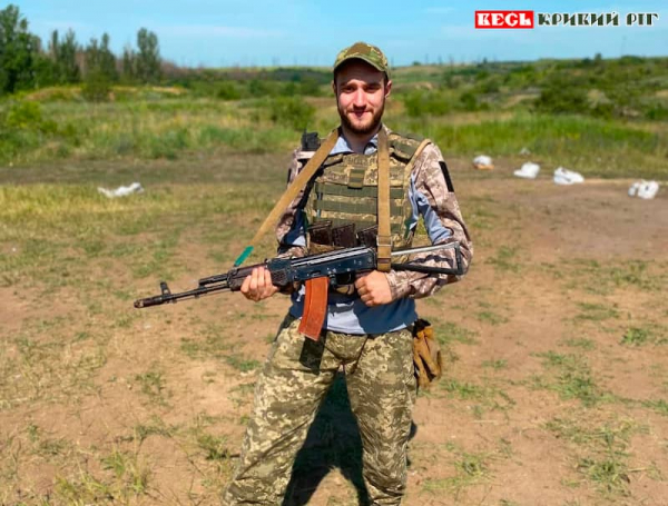 Ветеран Антон Гавриш служить у поліції охорони в Кривому Розі
